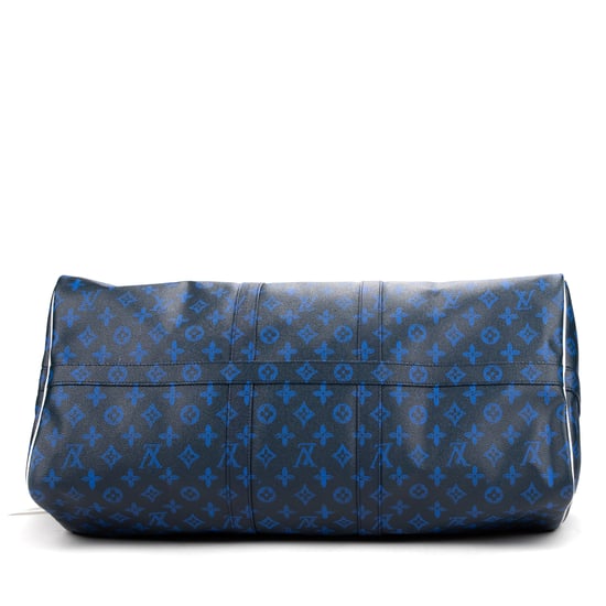 Louis Vuitton Capsule Collection Everyday Keepall Bandouliere 50 en Azul/Negro/Blanco Lona recubierta - Image 6