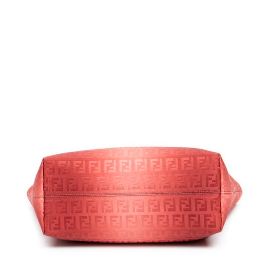 Fendi Mini Ombre Shopping Tote en Rojo Lienzo - Image 5