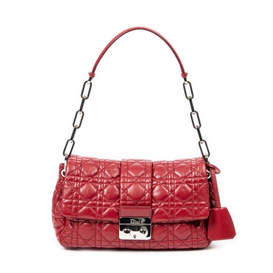 Dior New Lock Flap Chain Bag en Rojo Piel de becerro - Image 1