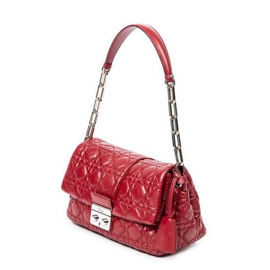 Dior New Lock Flap Chain Bag en Rojo Piel de becerro - Image 2
