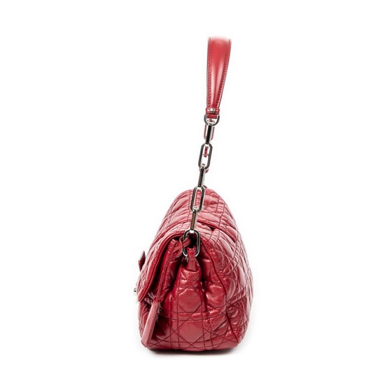 Dior New Lock Flap Chain Bag en Rojo Piel de becerro - Image 3