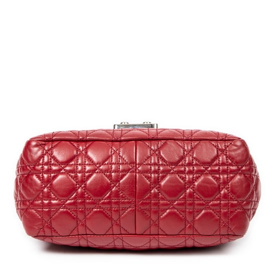 Dior New Lock Flap Chain Bag en Rojo Piel de becerro - Image 6