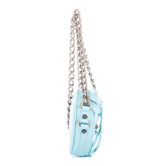 Balenciaga Le Cagole Heart Mini en Azul Piel de becerro - Image 5
