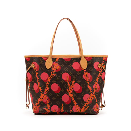 Louis Vuitton Ltd. Ed. Ramages Neverfull MM en Marrón/Naranja Lona recubierta - Image 3