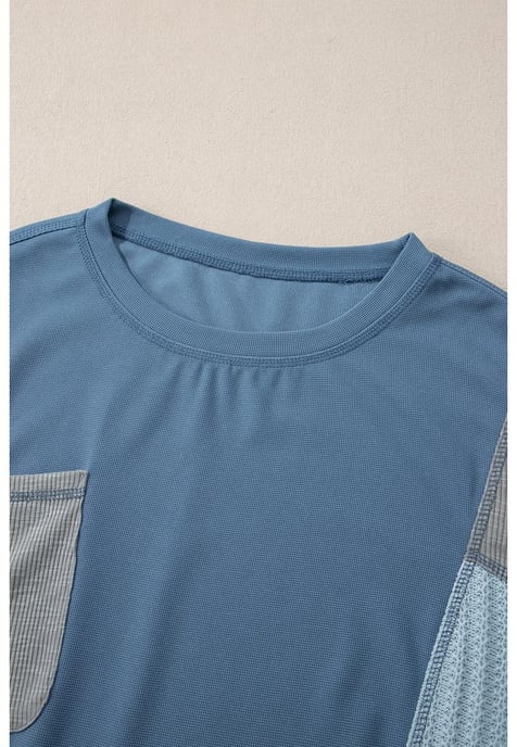Sudadera de Manga Larga de Parchwork para Mujer Azura Exchange - Image 2