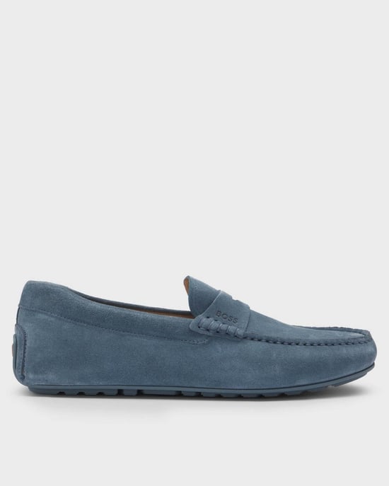 Mocasines de conducir de ante BOSS Orange Noel para hombre - Image 2