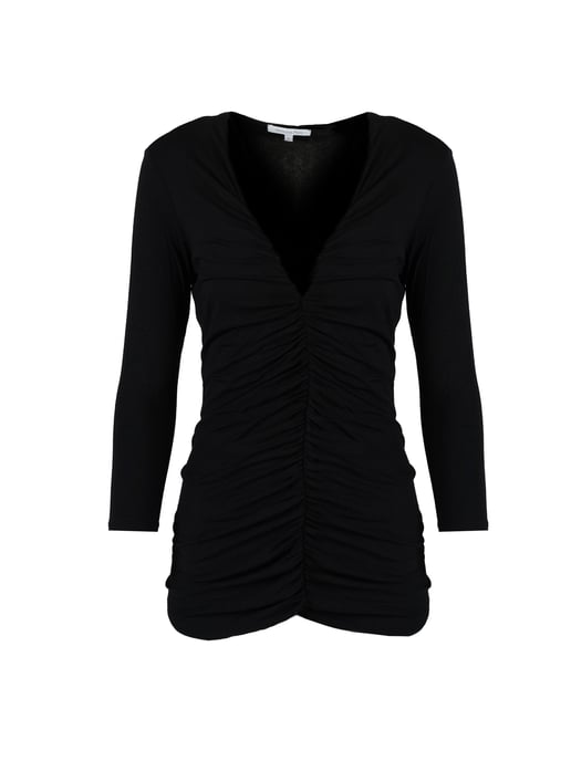 Patrizia Pepe Blusa de mujer negro - Image 2