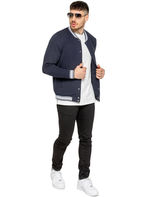 Enzo Milano Chaqueta bomber para hombre - Image 4