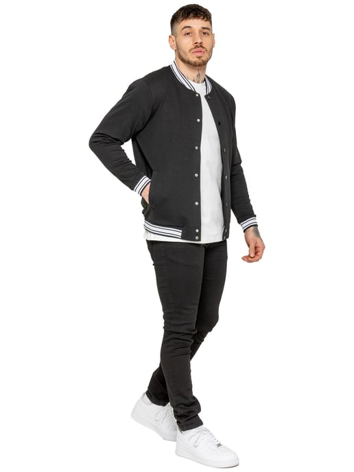 Enzo Milano Chaqueta bomber para hombre - Image 5