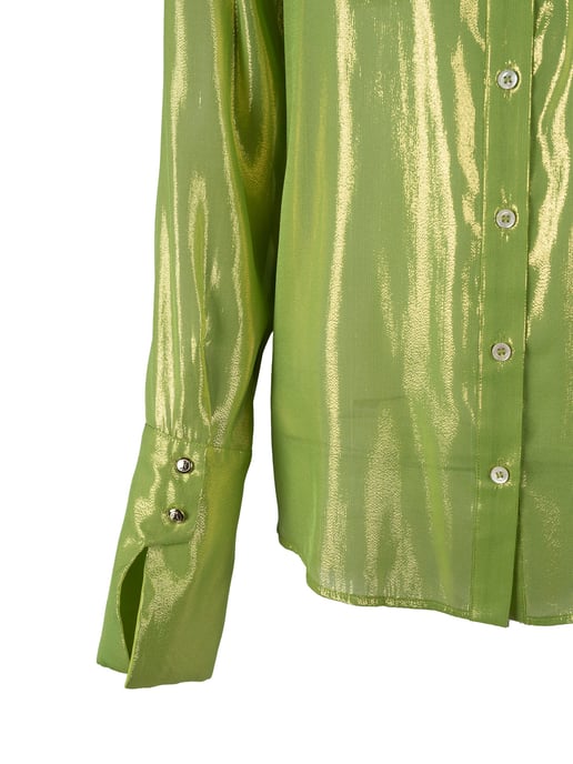 Patrizia Pepe Camisa de mujer verde - Image 4