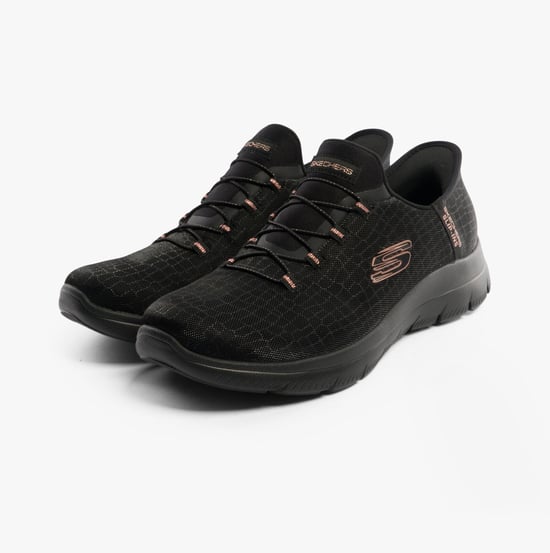 150128/BKGD SUMMITS-CLASE NOCHE Zapatillas de Mujer Negro/Dorado - Image 2