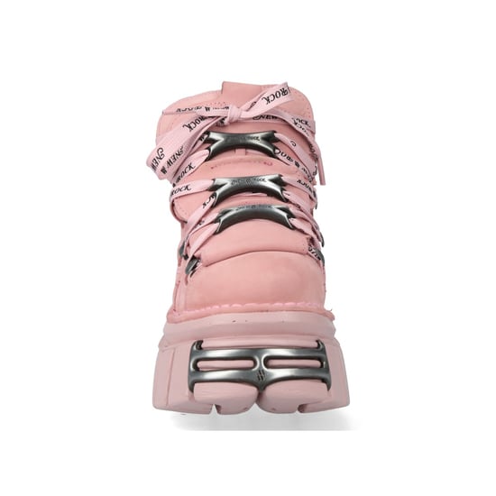 Botines góticos punk con plataforma en color rosa M-106-C153 de New Rock - Image 5