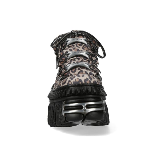Botines de plataforma góticos de piel con estampado de leopardo M-106WALL-C56 de New Rock - Image 5