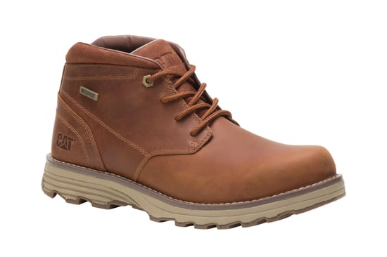 Botas de trabajo impermeables de cuero marrón Elude de Caterpillar para hombre - Image 3