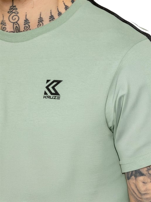 Kruze | Conjunto de camiseta de tirantes y pantalón corto para hombre - Image 4
