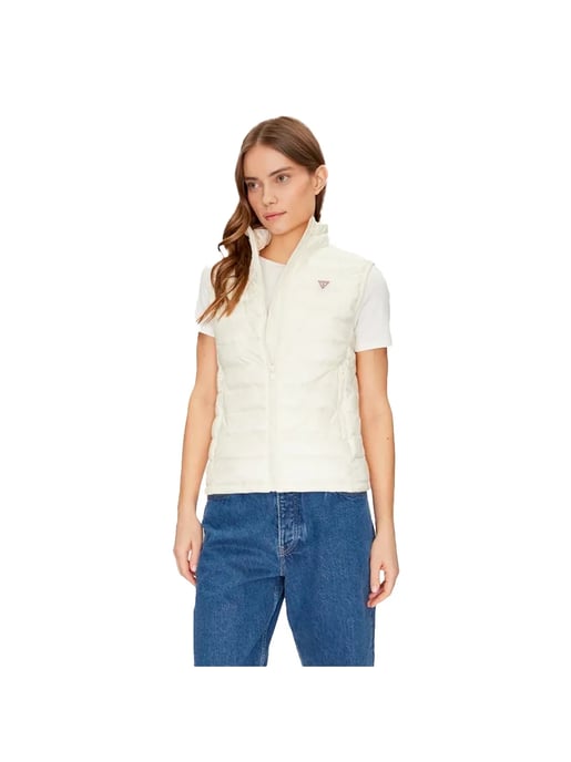 Chaqueta de plumas sin mangas Guess para mujer Mini Triangle - Image 1