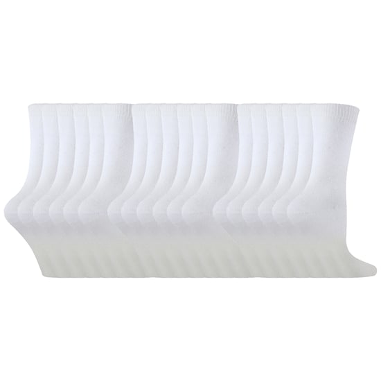 Calcetines de algodón transpirables, suaves y coloridos para niños, 18 pares Multipack - Image 1