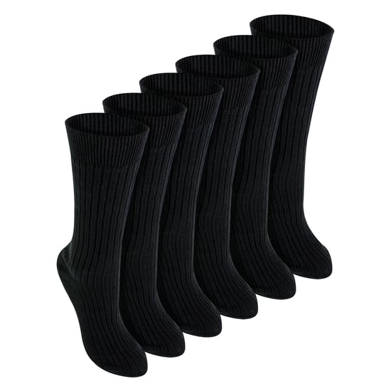 Lote de 6 calcetines 100% algodón transpirables para niños - Image 1
