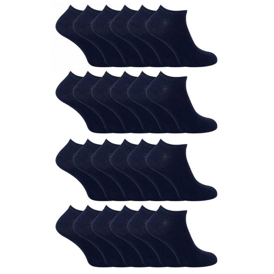 Paquete múltiple de 24 calcetines de algodón para niños y niñas - Image 1