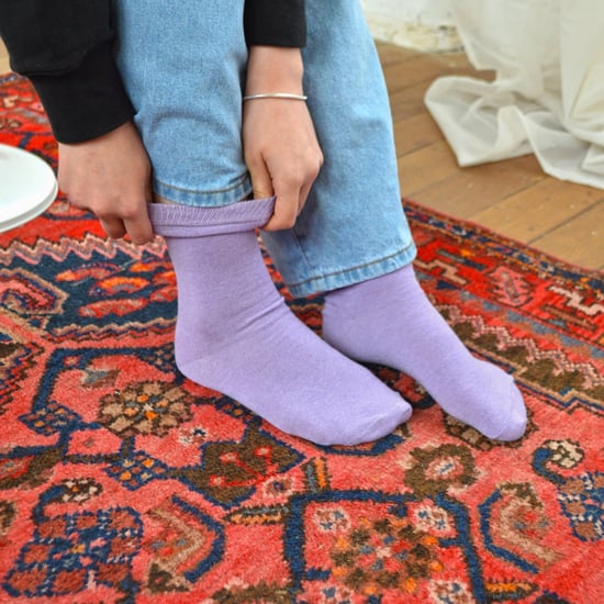Lote de 6 calcetines de algodón de colores lisos para niños - Image 4