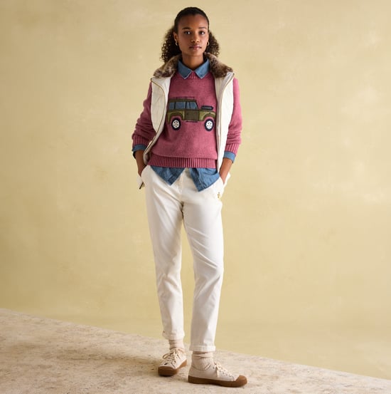 Joules Womens Beckley Padded Showerproof Gilet - Image 4