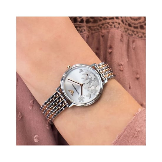 Emporio Armani Reloj de mujer Cuarzo plateado - Image 3