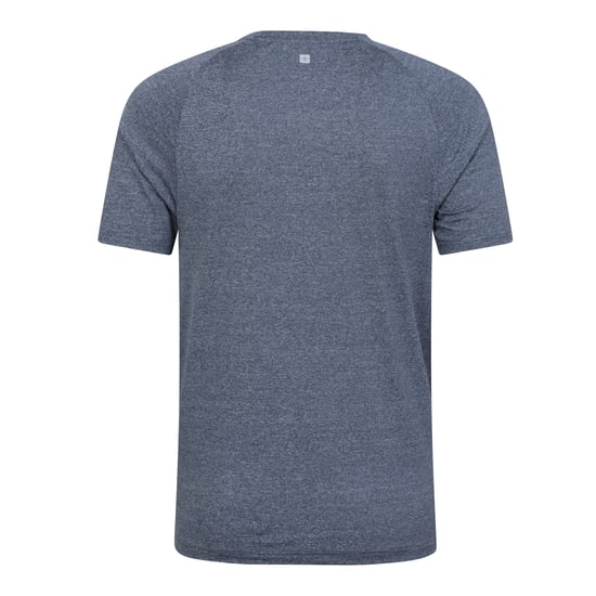 Mountain Warehouse Mens Agra Striped IsoCool T-Shirt (Navy) - Image 2