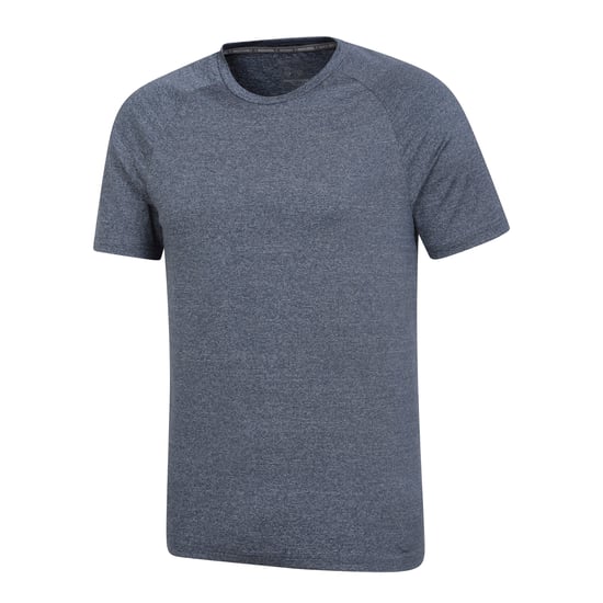 Mountain Warehouse Mens Agra Striped IsoCool T-Shirt (Navy) - Image 4