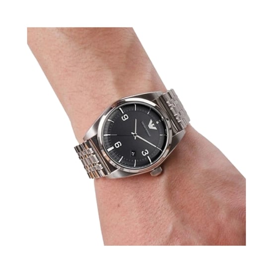 Emporio Armani Reloj de hombre Cuarzo plateado - Image 4