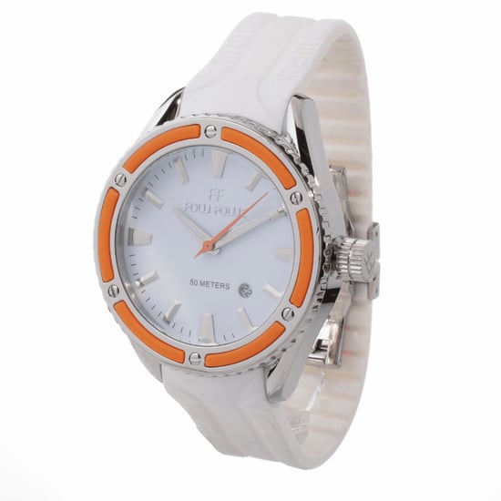 Folli Follie Reloj de mujer Cuarzo plata naranja - Image 1