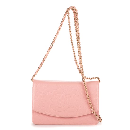 Chanel Timeless Wallet On Chain en Rosa Piel de becerro - Image 1