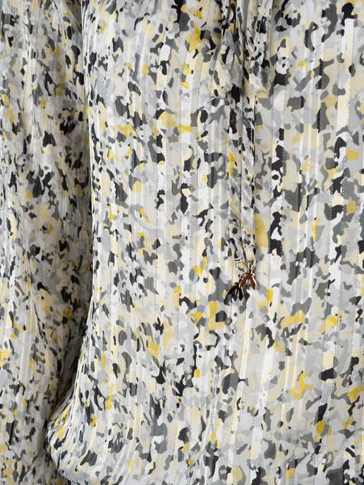 Patrizia Pepe Blusa de mujer negro, amarillo, Gris - Image 4