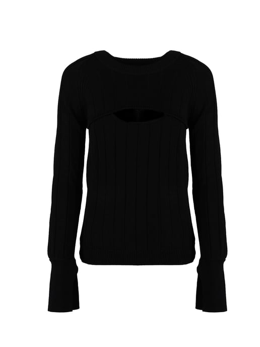 Patrizia Pepe Blusa de mujer negro - Image 1