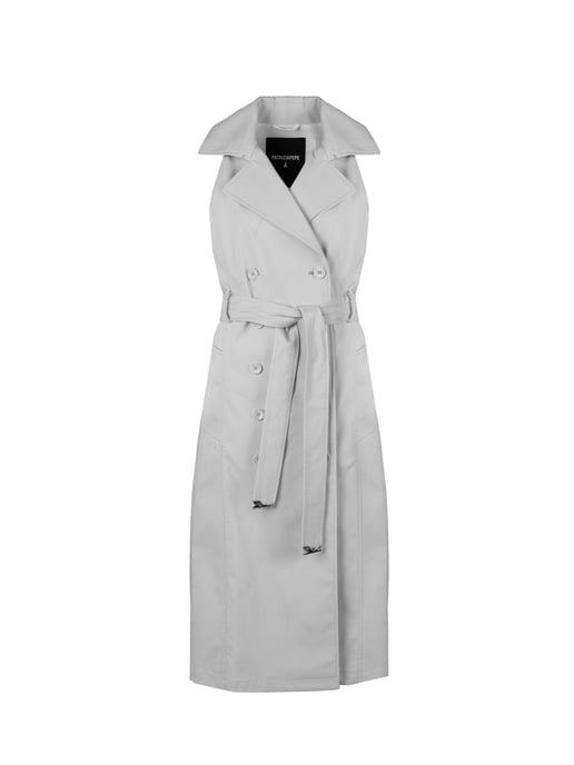 Patrizia Pepe Gabardina de mujer Gris - Image 3