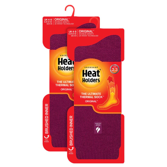Pack de 2 calcetas térmicas originales para mujeres con control de humedad - Image 2