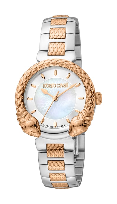 Reloj de Acero Inoxidable Bicolor - Image 1