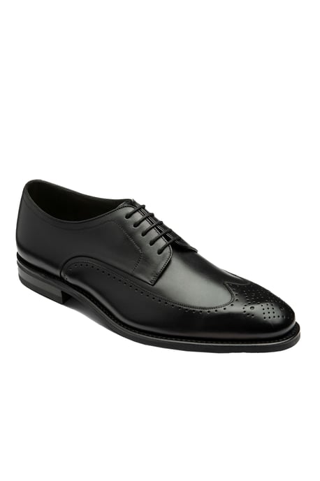 Loake Bale Derby Puntero Brogue Negro - Image 2
