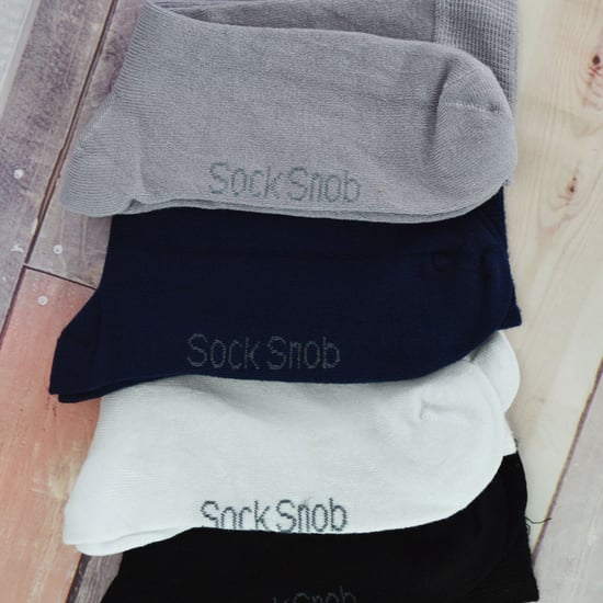 Paquete múltiple de 12 pares de calcetines de bambú para niños | Snob | Calcetines lisos para niños | Calcetines escolares ideales para el verano para niñas y niños - Blanco - Image 4