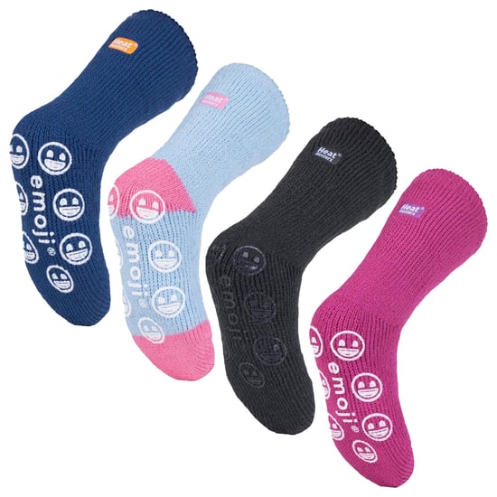 Pack de 4 Pares de Calcetines Emoji para Niños y Niñas - Emoji Mix - Image 3