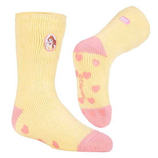 Calentadores - Calcetines térmicos de invierno antideslizantes 2.3 TOG para niños - La Bella y la Bestia - Image 3