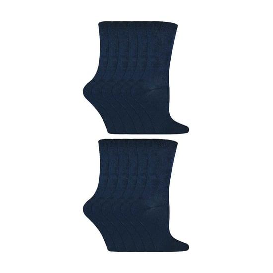 12 pares de calcetines de bambú transpirables para el colegio - Image 1