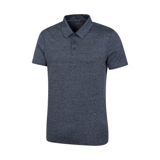 Mountain Warehouse Mens Agra Stripe Polo Shirt (Navy) - Image 3