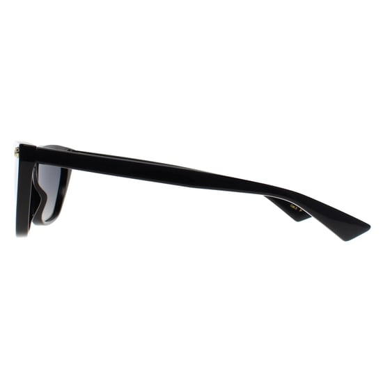 Gucci Cat Eye Mujer Negro Brillante Gris Gradiente Polarizado GG1815S - Image 3