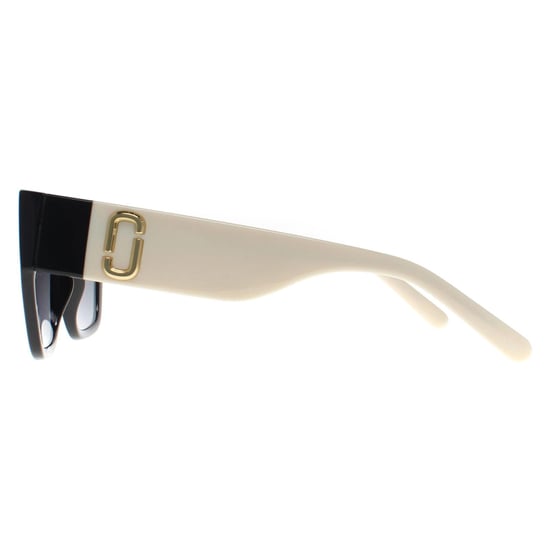 Marc Jacobs Cuadrado Mujer Negro Blanco Gris Oscuro Gradiente MARC 646/S - Image 3