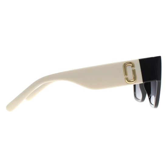 Marc Jacobs Cuadrado Mujer Negro Blanco Gris Oscuro Gradiente MARC 646/S - Image 4
