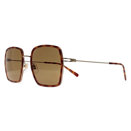 Gucci Square Womens Havana Oro Marrón GG1848S - Image 2