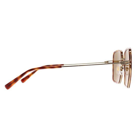 Gucci Square Womens Havana Oro Marrón GG1848S - Image 4