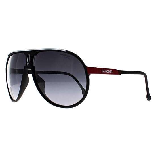 Carrera Aviator Mens Black Red Dark Grey Gradient Champion/N - Image 2