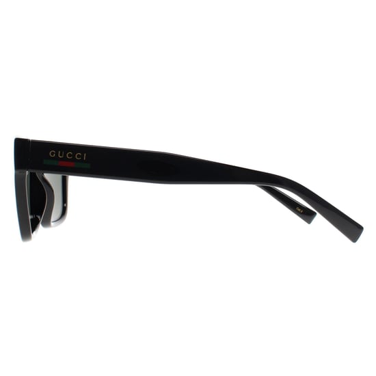 Gucci Cuadrado Mujer Negro Brillante Gris GG1857S - Image 3