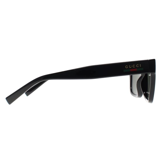 Gucci Cuadrado Mujer Negro Brillante Gris GG1857S - Image 4